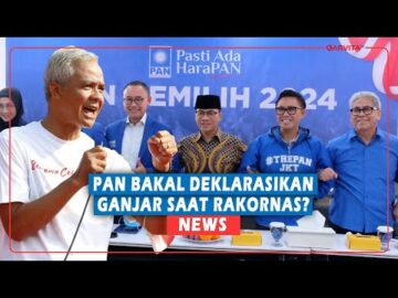Rakornas di Kandang PDIP, PAN Bakal Deklarasikan Ganjar Pranowo?